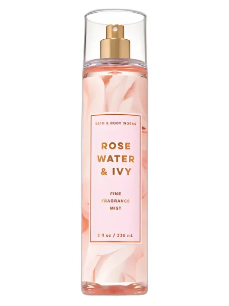 Frasco del perfume Bath & Body Works Rose Water & Ivy
