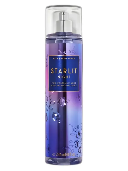 Frasco del perfume Bath & Body Works Starlit Night