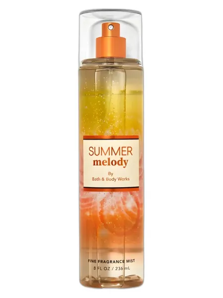 Frasco del perfume Bath & Body Works Summer Melody