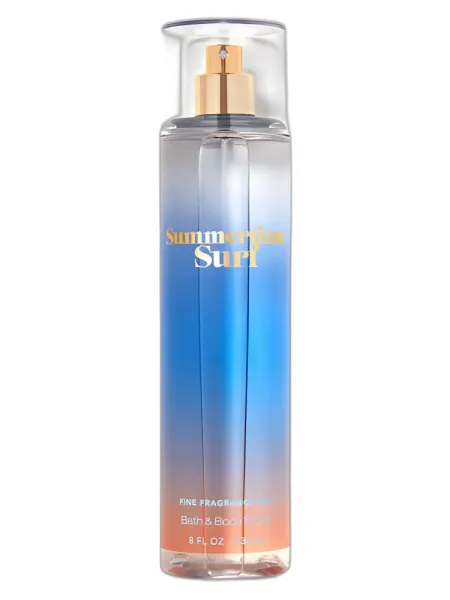 Frasco del perfume Bath & Body Works Summertime Surf