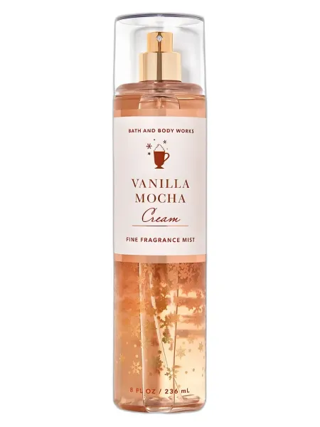 Frasco del perfume Bath & Body Works Vanilla Mocha Cream