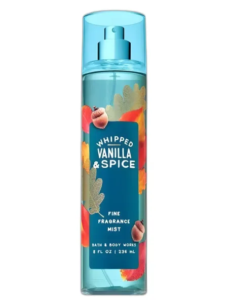 Frasco del perfume Bath & Body Works Whipped Vanilla & Spice