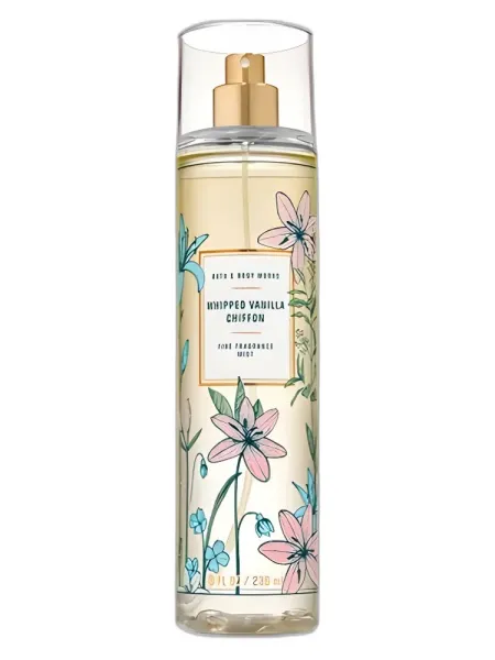 Frasco del perfume Bath & Body Works Whipped Vanilla Chiffon