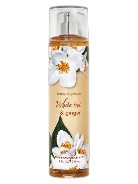 Frasco del perfume Bath & Body Works White Tea and Ginger unisex