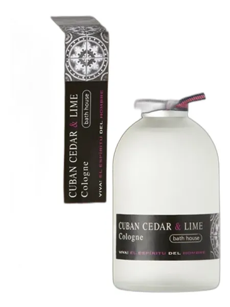 Frasco del perfume Bath House Cuban Cedar & Lime