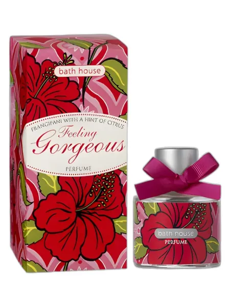Frasco del perfume Bath House Feeling Gorgeous