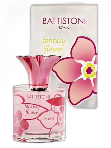 Frasco del perfume Battistoni Fantasy Flower In Pink