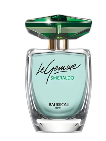 Frasco del perfume Battistoni Le Gemme Smeraldo