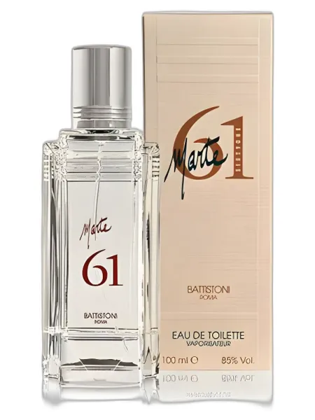 Frasco del perfume Battistoni Marte 61