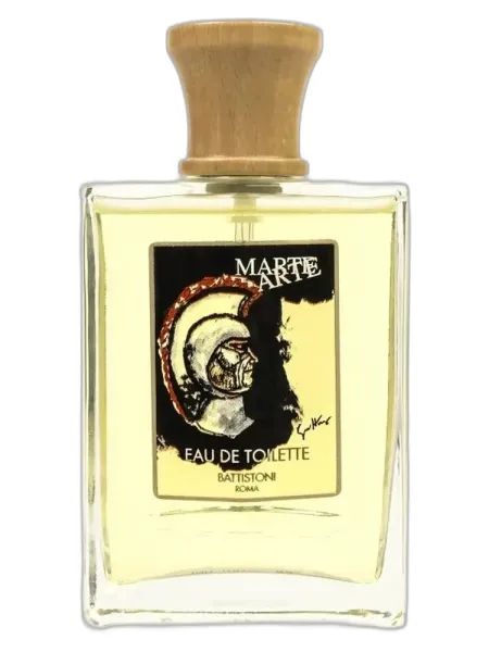 Frasco del perfume Battistoni Marte Arte