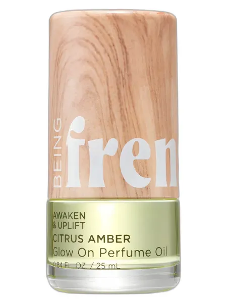 Frasco del perfume Being Frenshe Citrus Amber Perfume Oil