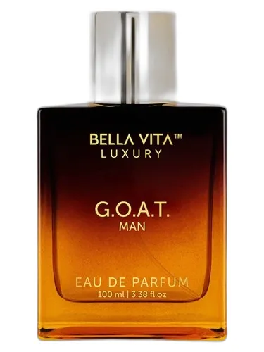 Frasco del perfume BellaVita G.O.A.T. Man