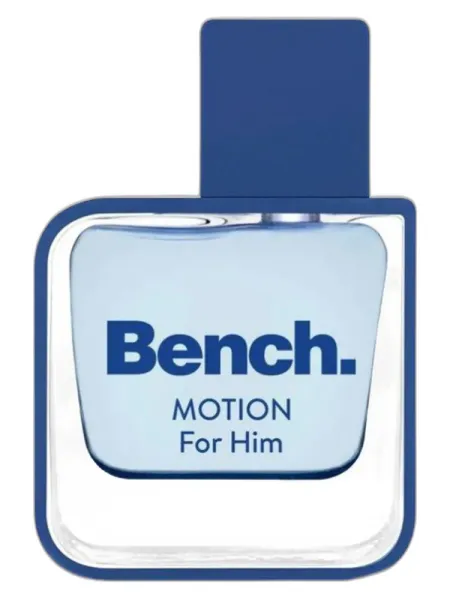 Frasco del perfume Bench. Bench Motion For Him Bench.