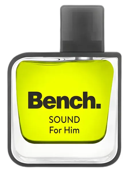 Frasco del perfume Bench. Sound For Him Bench. Eau de Toilette