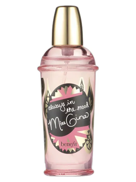 Frasco del perfume Benefit Always In The Mood Miss Gina