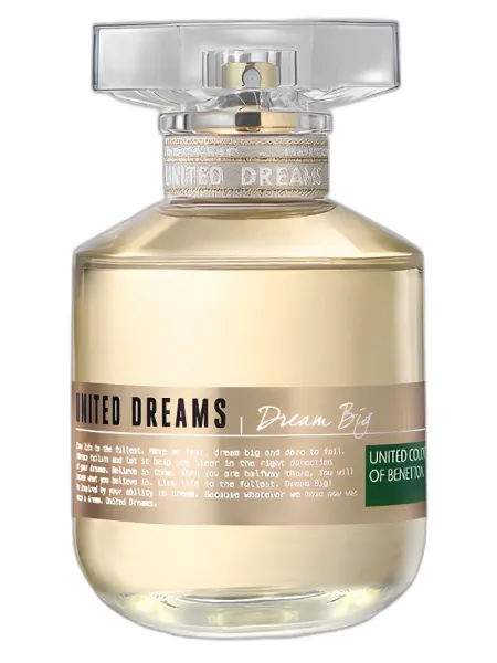 Frasco del perfume Benetton Dream Big