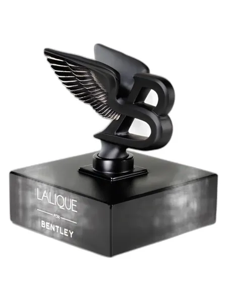 Frasco del perfume Bentley Lalique For Bentley Black Crystal Edition