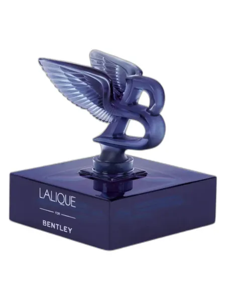Frasco del perfume Bentley Lalique For Bentley Blue Crystal Edition