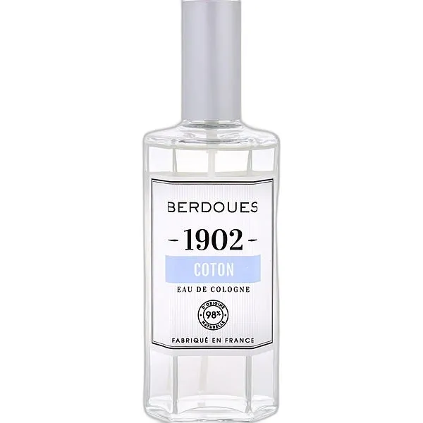 Frasco del perfume Berdoues 1902 Coton Eau de Cologne