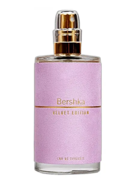 Frasco del perfume Bershka Velvet Edition