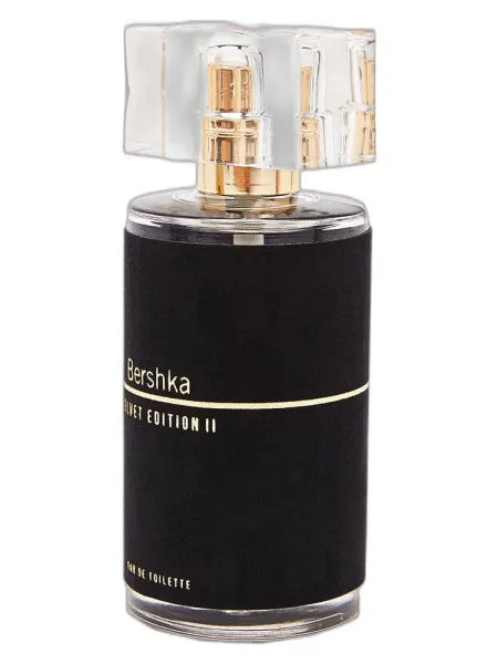 Frasco del perfume Bershka Velvet Edition II