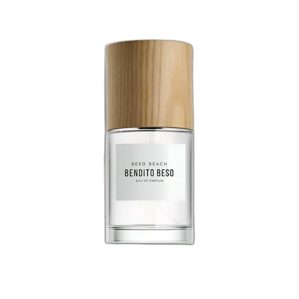 Frasco del perfume Beso Beach Perfumes Bendito Beso
