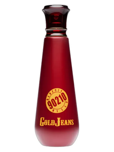 Frasco del perfume Beverly Hills 90210 Gold Jeans