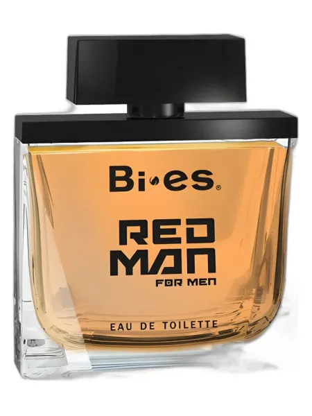 Frasco del perfume Bi-es Red Man Eau de Toilette