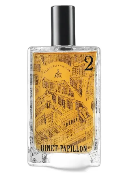 Frasco del perfume Binet-Papillon No 2 Ambre Demi-Deuil unisex
