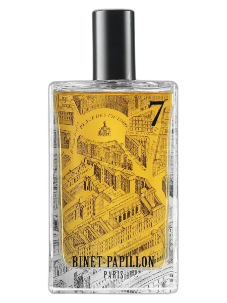 Frasco del perfume Binet-Papillon No 7 Rose Impolie unisex