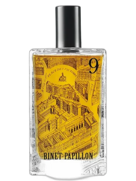 Frasco del perfume Binet-Papillon No 9 Patchouli Monarque unisex