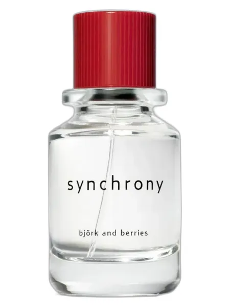 Frasco del perfume Bjork and Berries Synchrony unisex Eau de Parfum