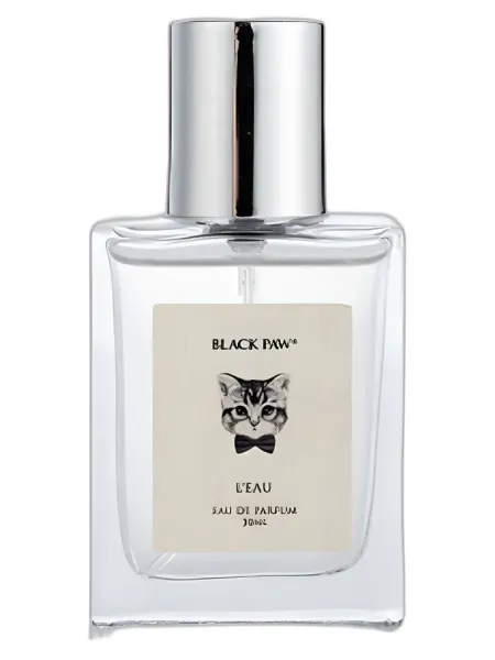Frasco del perfume Black Paw L'eau unisex