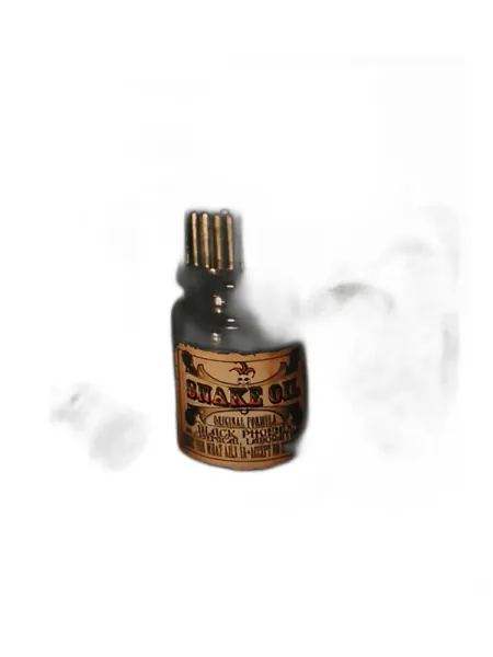 Frasco del perfume Black Phoenix Alchemy Lab Snake Oil unisex
