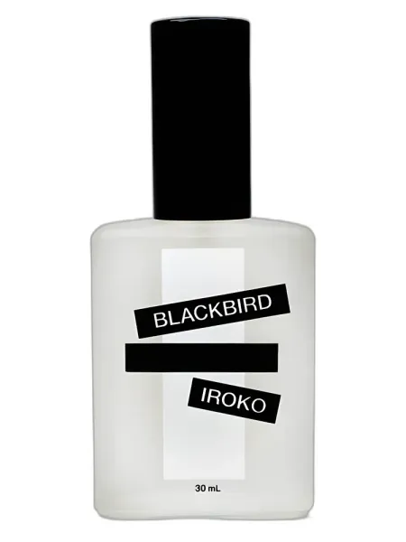 Frasco del perfume Blackbird Iroko