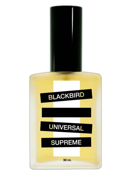 Frasco del perfume Blackbird Universal Supreme unisex