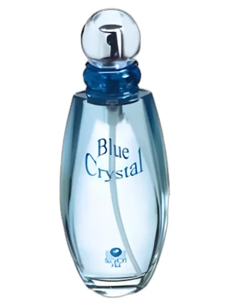 Frasco del perfume Blosson Ville Blue Crystal