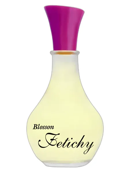 Frasco del perfume Blosson Ville Fetichy