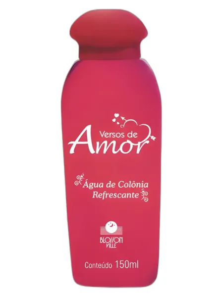 Frasco del perfume Blosson Ville Versos de Amor