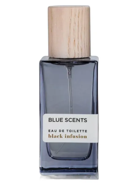 Frasco del perfume Blue Scents Black Infusion unisex
