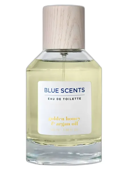 Frasco del perfume Blue Scents Golden Honey & Argan Oil unisex