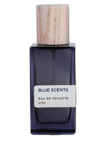 Frasco del perfume Blue Scents Iris unisex