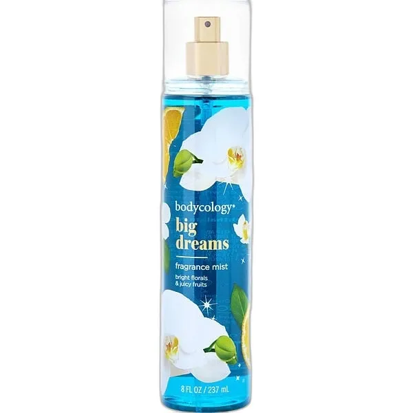 Frasco del perfume Bodycology Big Dreams