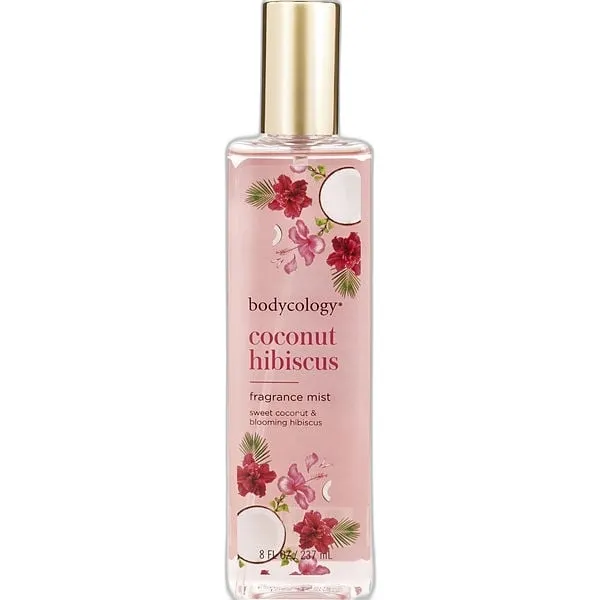 Frasco del perfume Bodycology Coconut Hibiscus