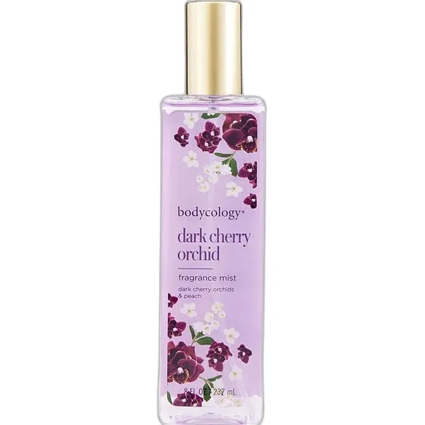 Frasco del perfume Bodycology Dark Cherry Orchid
