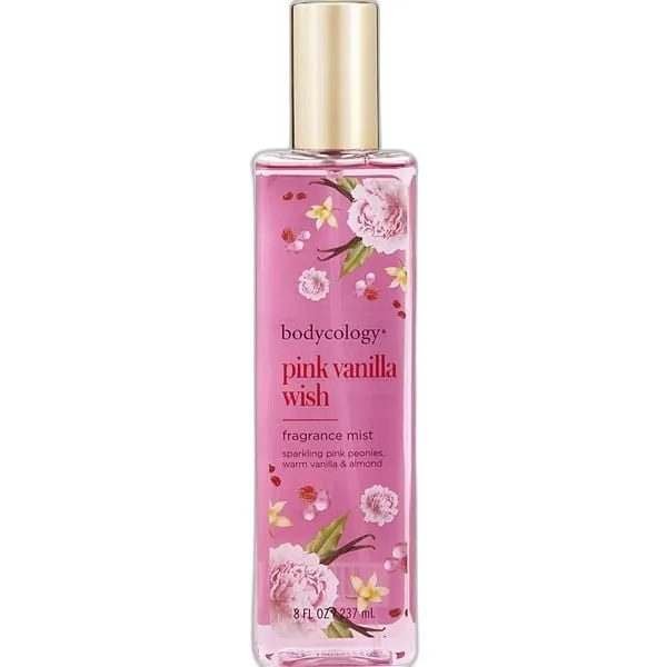 Frasco del perfume Bodycology Pink Vanilla Wish