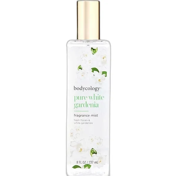 Frasco del perfume Bodycology Pure White Gardenia