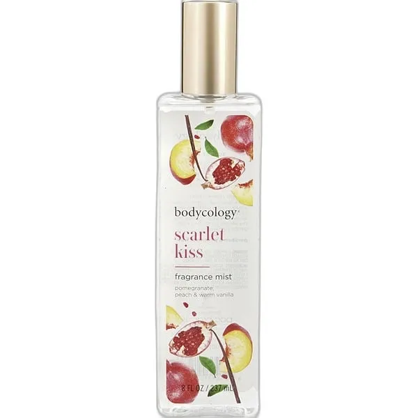 Frasco del perfume Bodycology Scarlet Kiss
