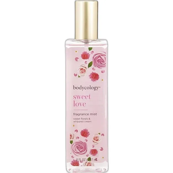 Frasco del perfume Bodycology Sweet Love