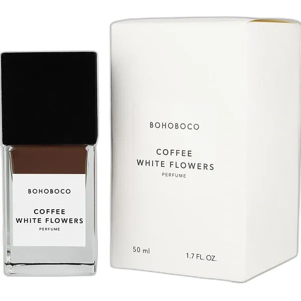 Frasco del perfume Bohoboco Coffee White Flowers Eau de Parfum